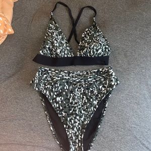 Sand and Shore (Target) Leopard Bikini Set- Size medium!